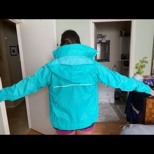 Colombia Rain packable jacket.